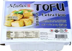 Mulan Extra Firm Tofu - 16 Oz
