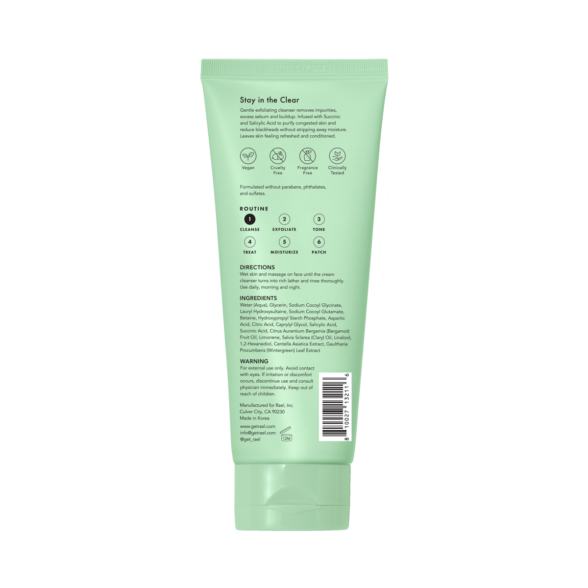 slide 2 of 2, Rael Beauty Miracle Clear Exfoliating Cleanser, 5 fl oz