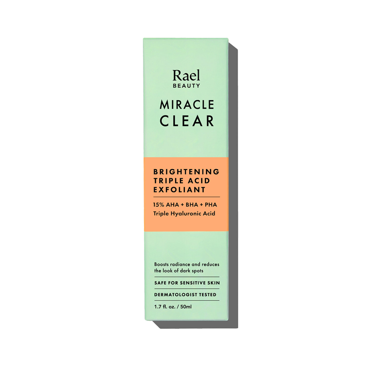 slide 1 of 1, Rael Miracle Clear Brightening Triple Acid Face Exfoliant Gel-Serum - 1.7oz, 1.7 oz