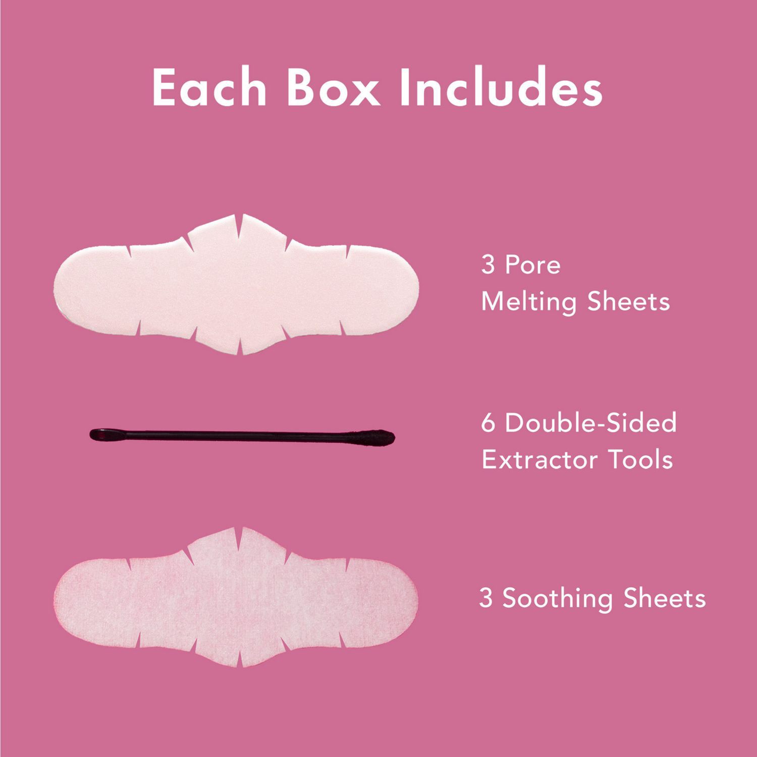 slide 4 of 7, Rael Beauty 3-Step Pore Melting Pack Miracle Patch Blackhead Control 3 Kits, 3 ct