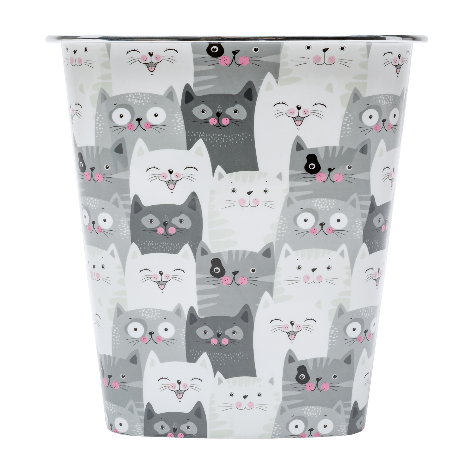 slide 1 of 2, Kolorae Cats Waste Can, 1 ct