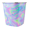 slide 2 of 5, Kolorae Waste Can - Pastel Shine, 1 ct