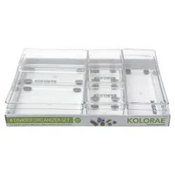 Kolorae 6 Divider Organizer Set, No Slip Feet
