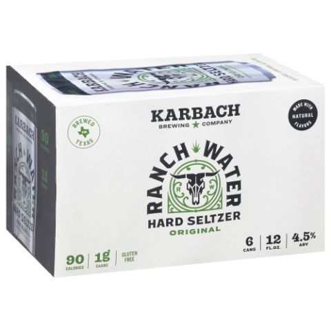 slide 1 of 1, Karbach Ranch Water Hard Seltzer Original, 12 oz