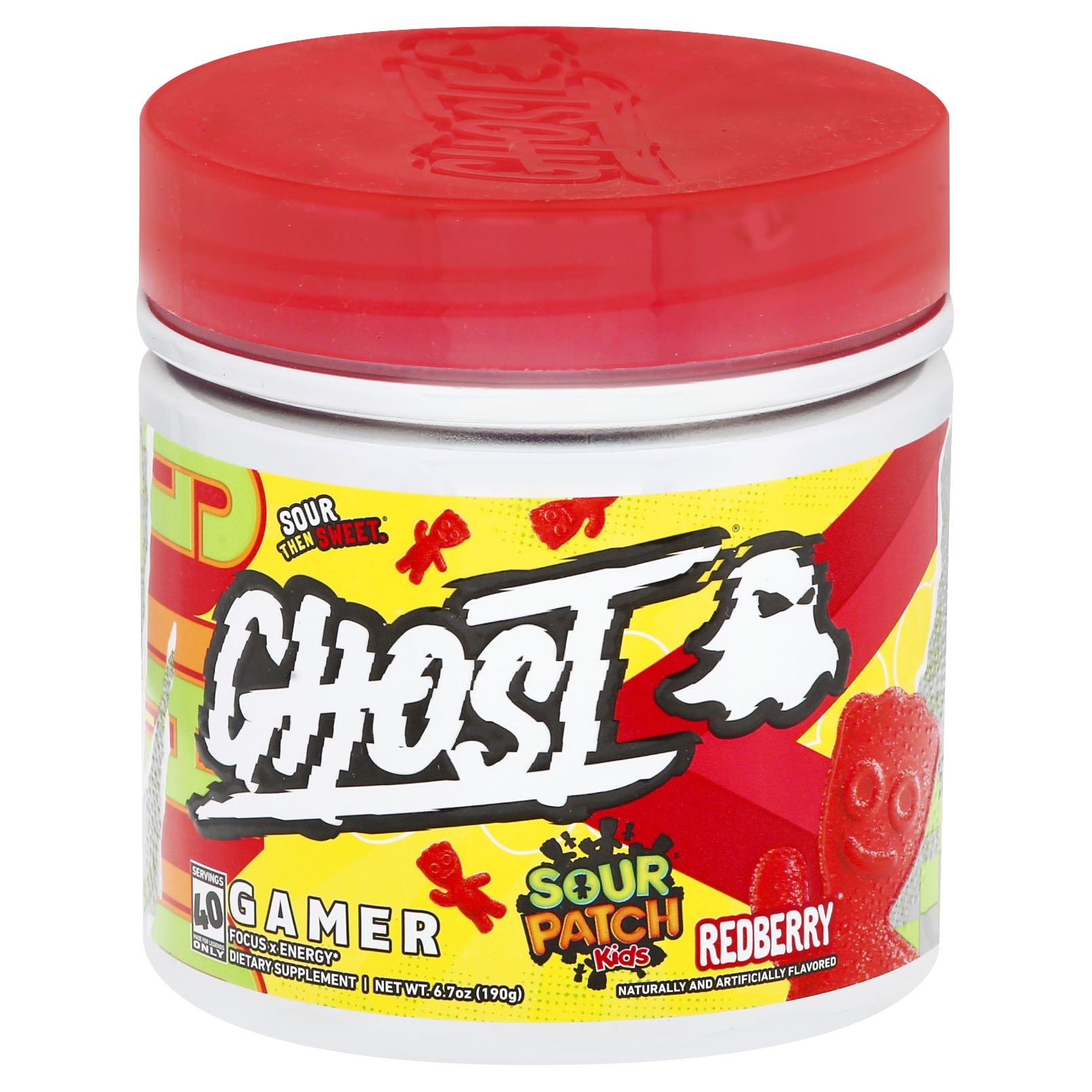 GHOST GAMER Sour Patch Kids Redberry 1 ct Shipt