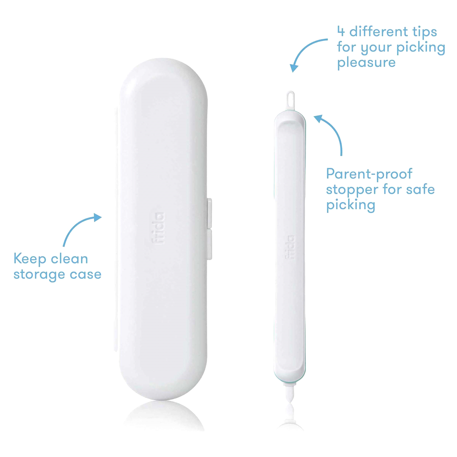 slide 5 of 5, Fridababy 3-in-1 Nose, Nail + Ear Picker 1 ea, 1 ct