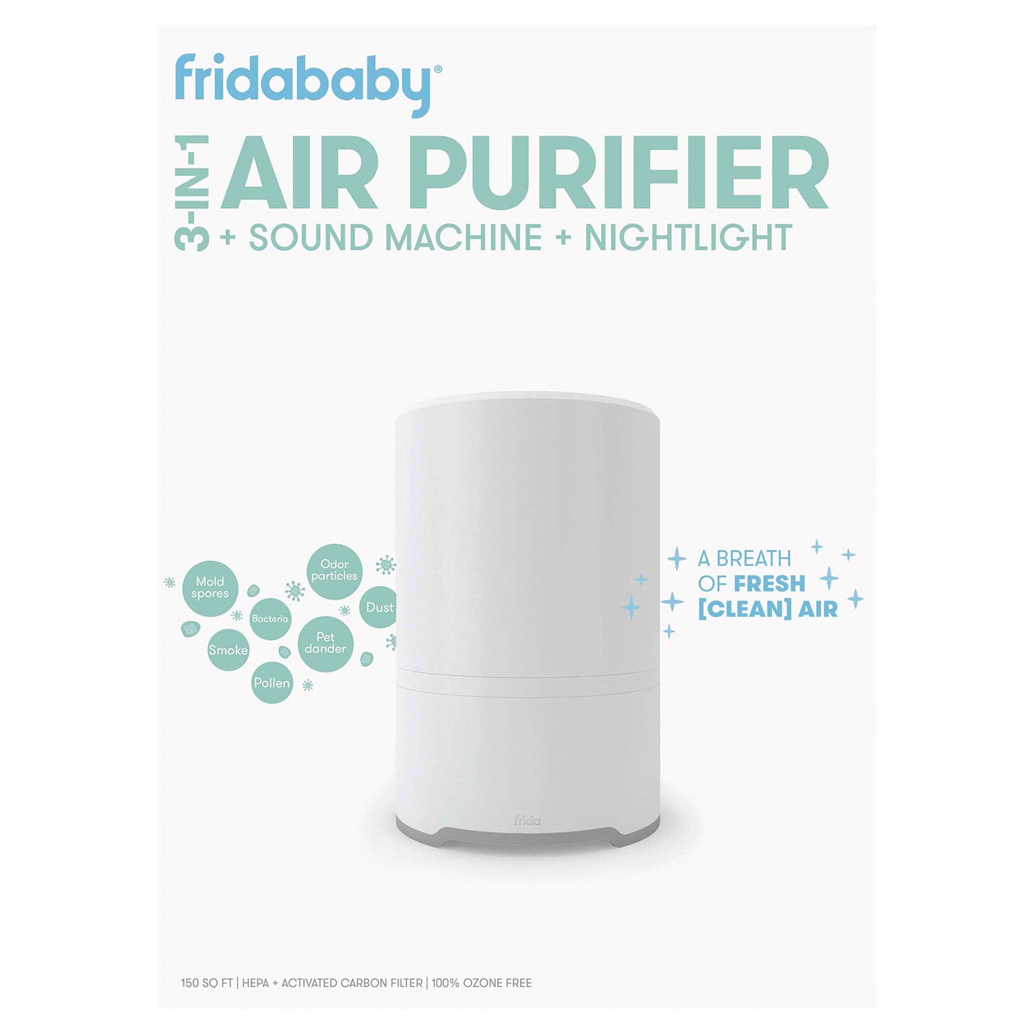 slide 2 of 5, Fridababy 3-in-1 Air Purifier 1 ea, 1 ct