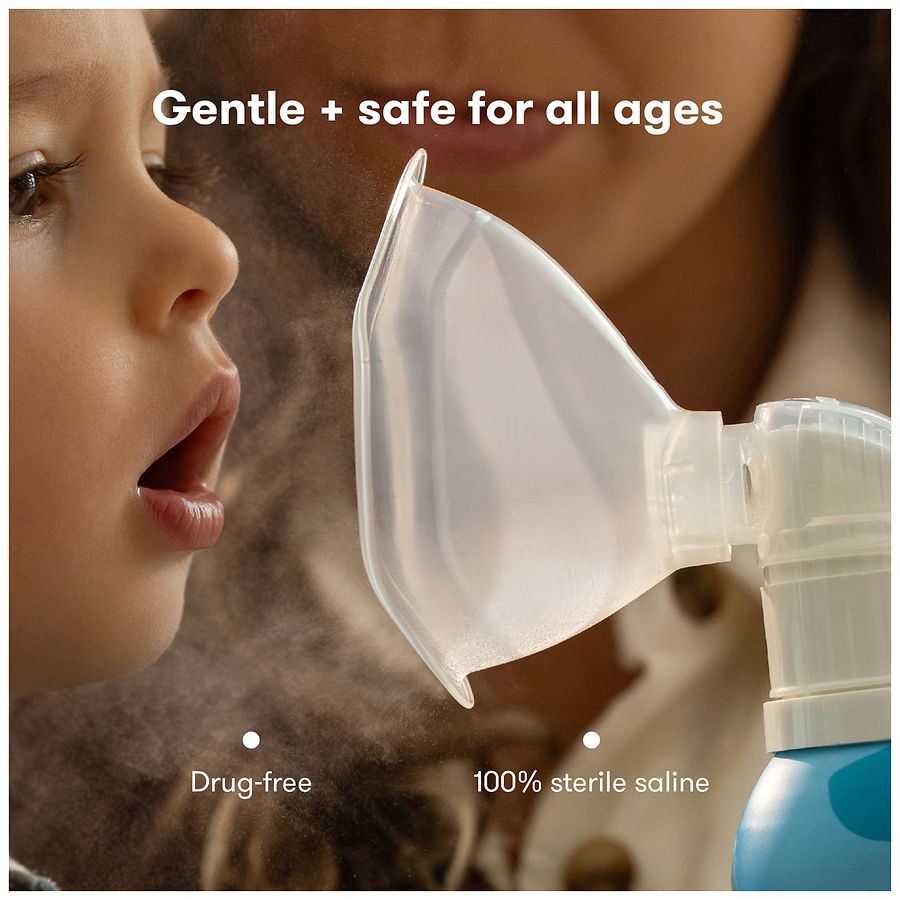 slide 2 of 5, FridaBaby Nosefrida Saline Mist Inhaler, 2.8 oz