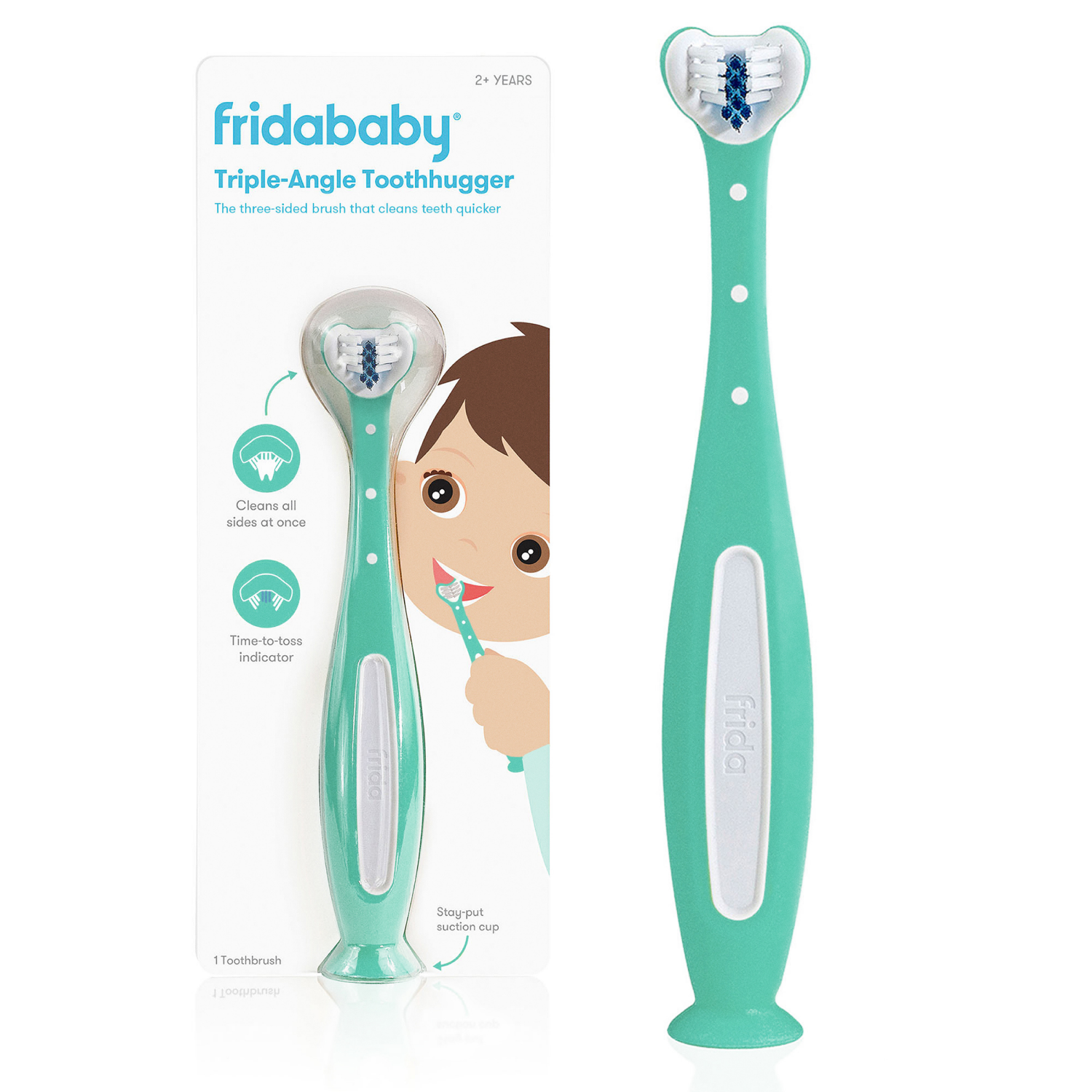 slide 1 of 4, Fridababy Triple-Angle Toothhugger, 1 ct., 1 ct