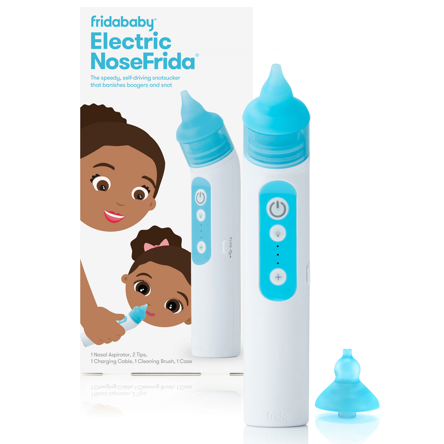 slide 1 of 1, Fridababy Electric NoseFrida 1 Kit, 1 ct