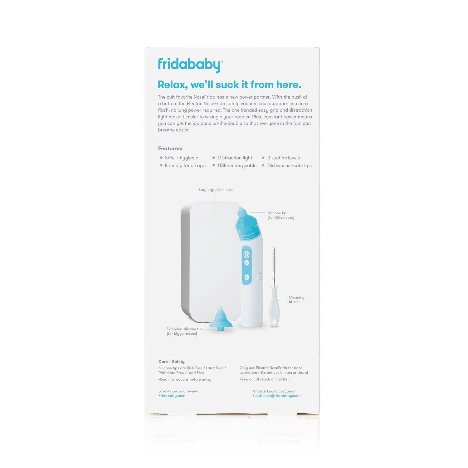 slide 5 of 5, Fridababy Electric NoseFrida 1 Kit, 1 ct