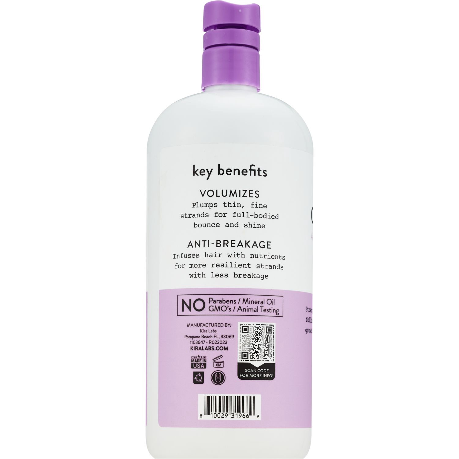 slide 3 of 3, Feathr Beauty B&C Thickening Shmp, 32 oz