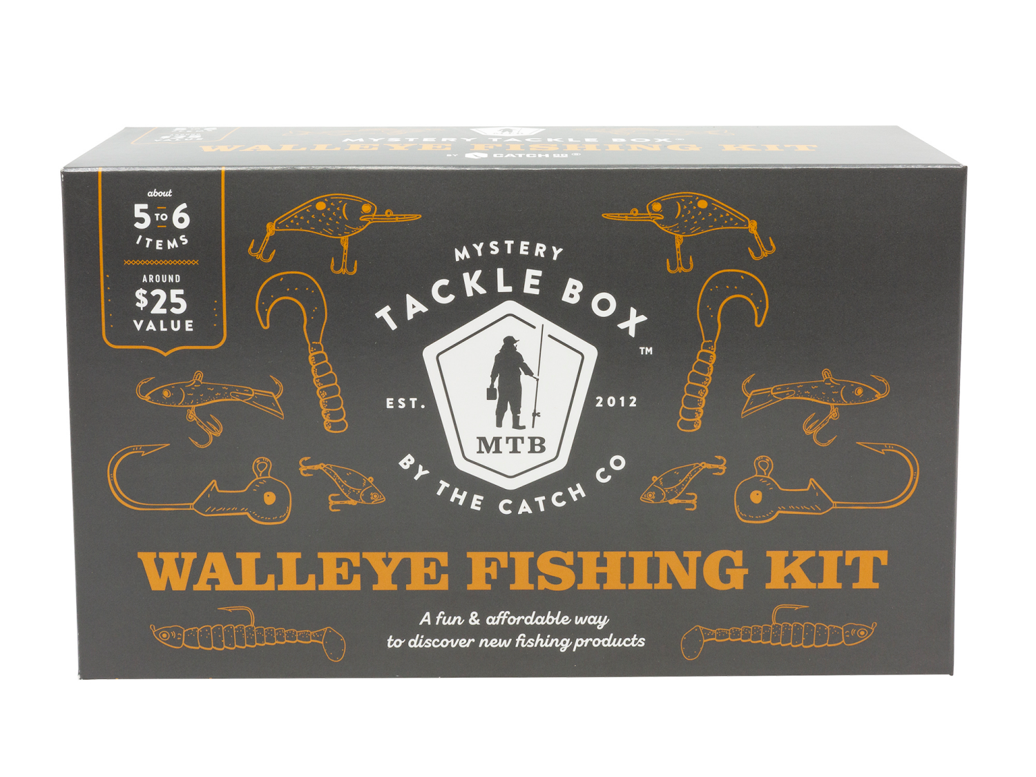slide 1 of 1, Mystery Tackle Box Walleye Fishing Lure Kit, 1 ct