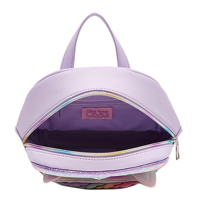 slide 3 of 4, OMG Accessories Miss Gwen Ombre Glitter Lavender Mini Backpack - Lavender, 1 ct