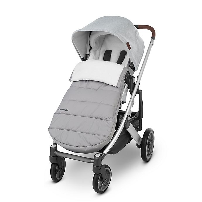 slide 1 of 3, UPPAbaby CozyGanoosh Stroller Footmuff - Stella Grey, 1 ct