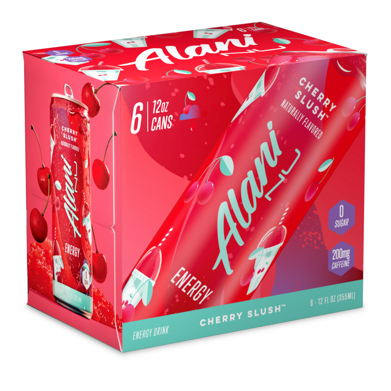 slide 1 of 1, Alani Nu Energy Drink Cherry Slush 6Ct, 6 ct; 12 oz