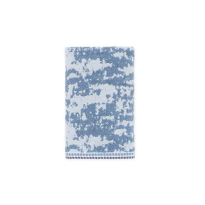 slide 1 of 1, Wamsutta Collective Marble Hand Towel - Navy, 1 ct