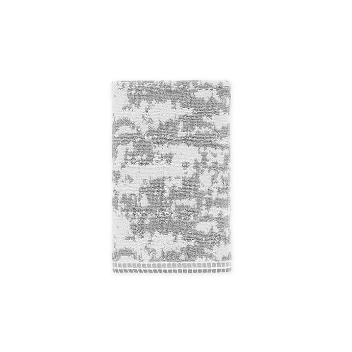 slide 1 of 1, Wamsutta Collective Marble Hand Towel - Soft Grey, 1 ct