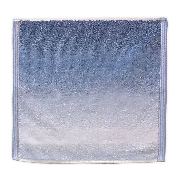 slide 1 of 1, Wamsutta Collective Ombre Washcloth - Blue, 1 ct