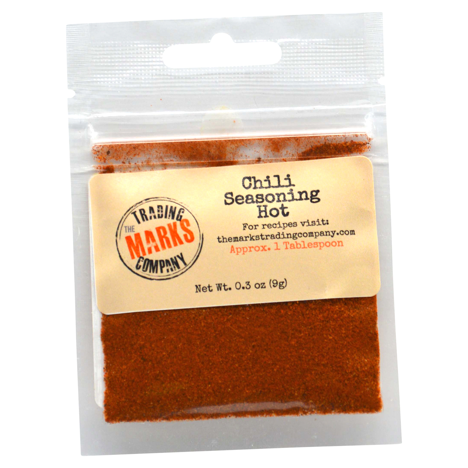 slide 1 of 5, Mtc Chili Seasoning Hot 10043 001, 0.3 oz