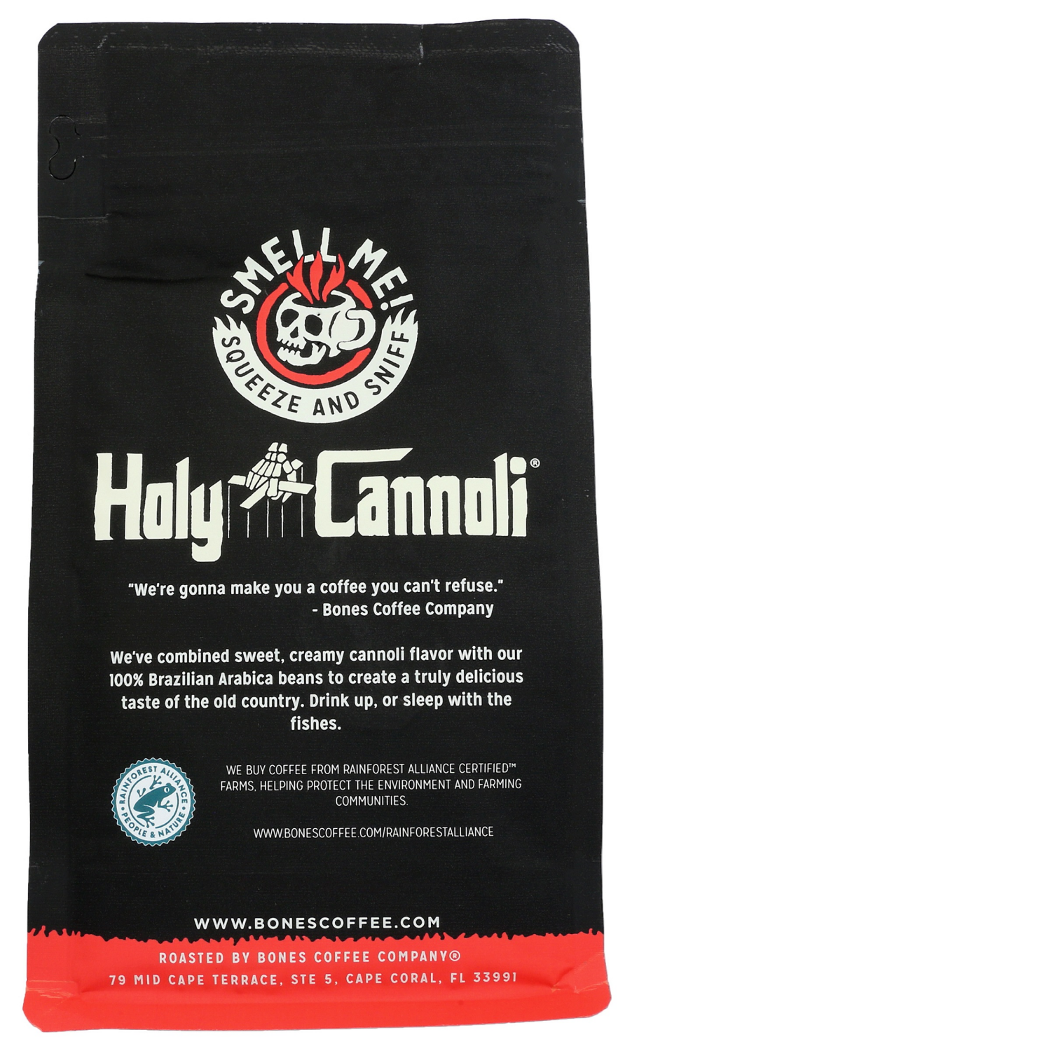slide 2 of 2, Bones Coffee Company Medium Roast Ground Holy Cannoli Coffee 12 oz, 12 oz