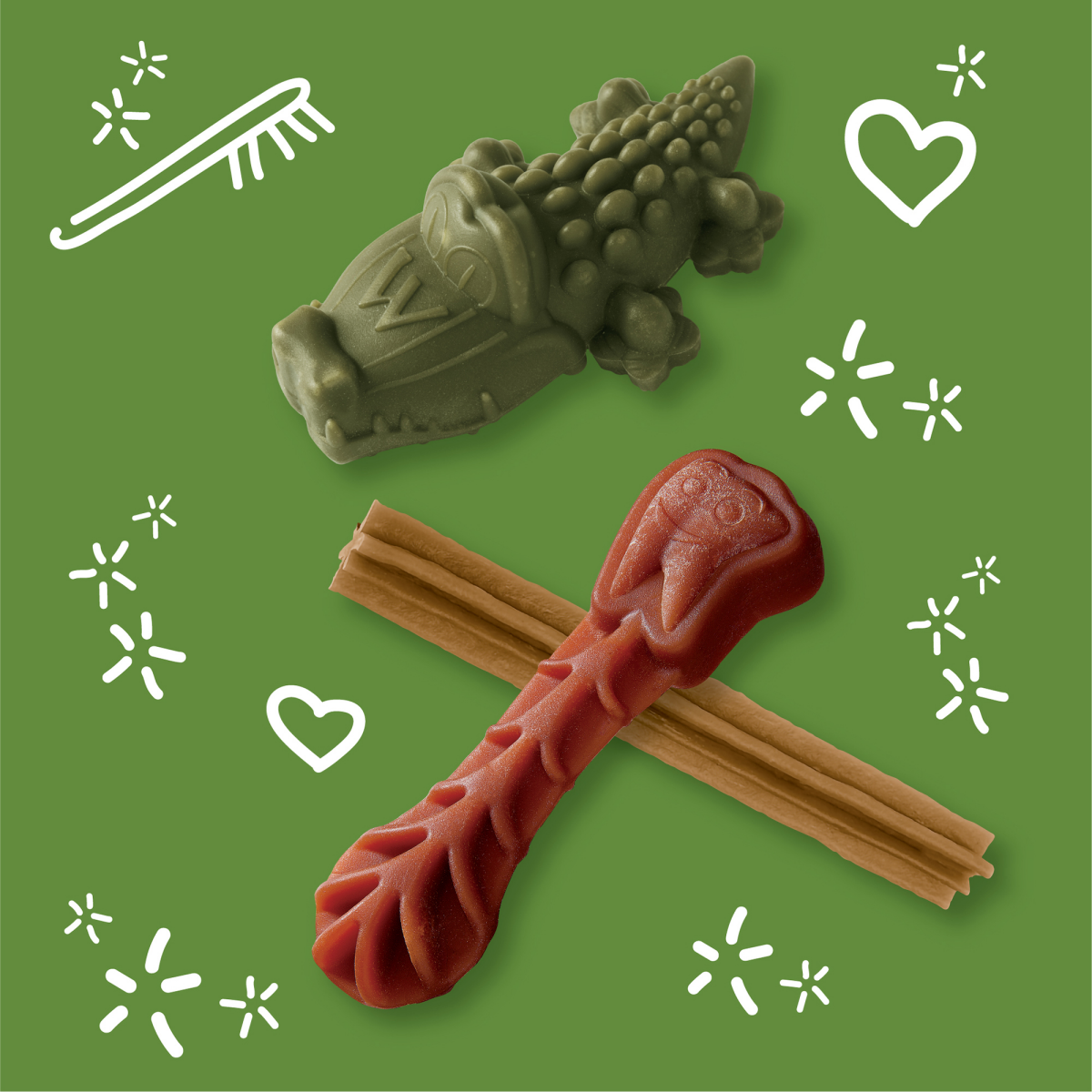 slide 9 of 29, WHIMZEES by Wellness Small Natural Dental Variety Tub Dog Treats, 28 count, 1 ct