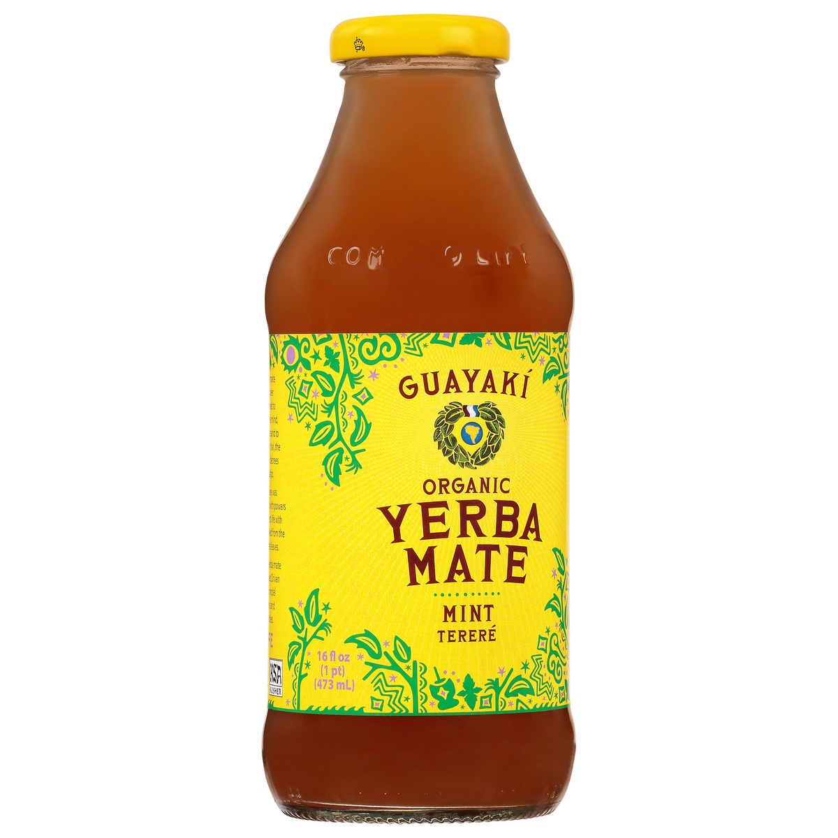 slide 6 of 9, Guayaki Terere Organic Mint Yerba Mate - 16 fl oz, 16 fl oz