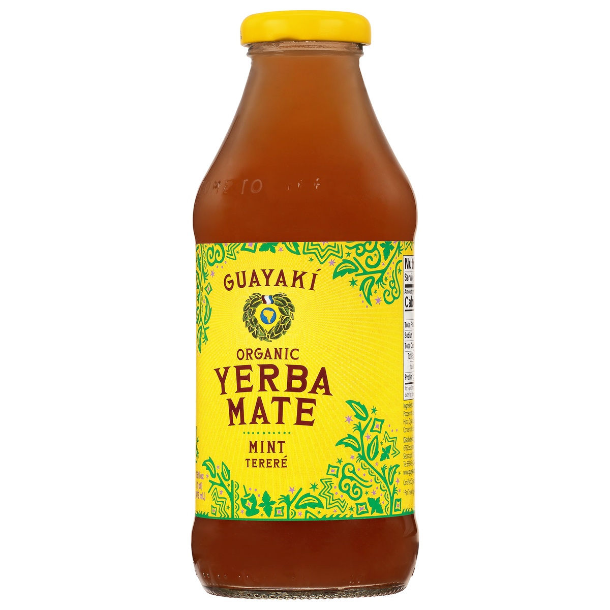 slide 5 of 9, Guayaki Terere Organic Mint Yerba Mate - 16 fl oz, 16 fl oz