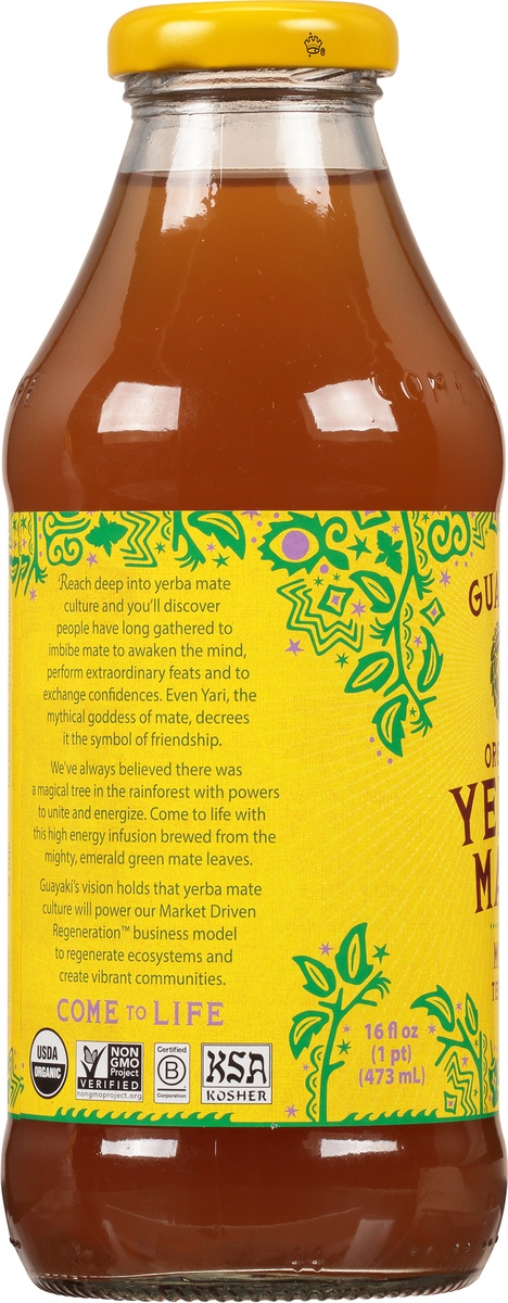 slide 9 of 9, Guayaki Terere Organic Mint Yerba Mate - 16 fl oz, 16 fl oz