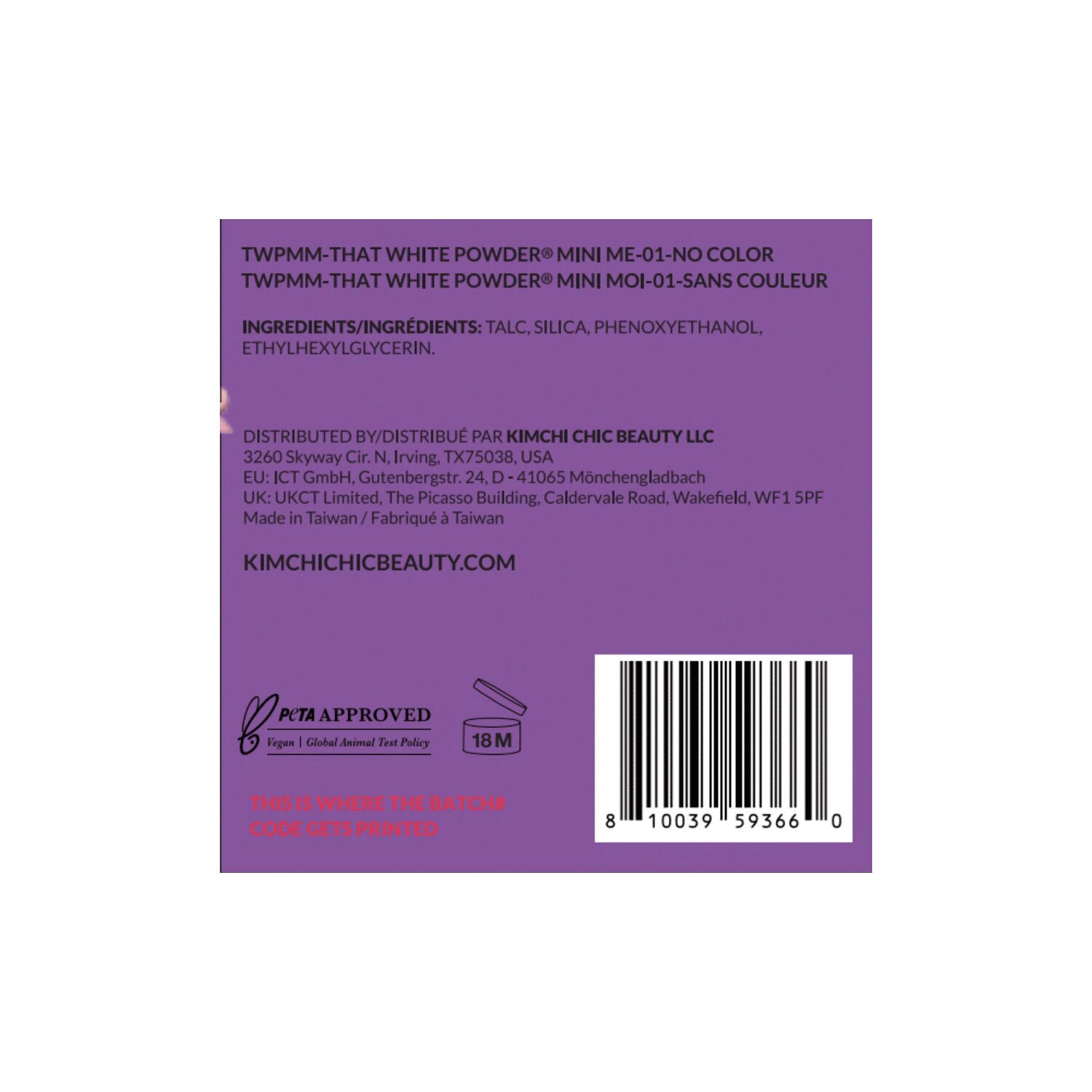 slide 6 of 7, Kimchi Chic Kimchi White Powder, 1 ct