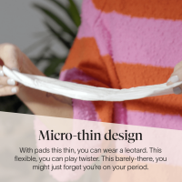 slide 4 of 13, Cora Organic Cotton Ultra Thin Super Fragrance Free Pads with Wings for Periods - Super Absorbency - 30ct., 30 ct