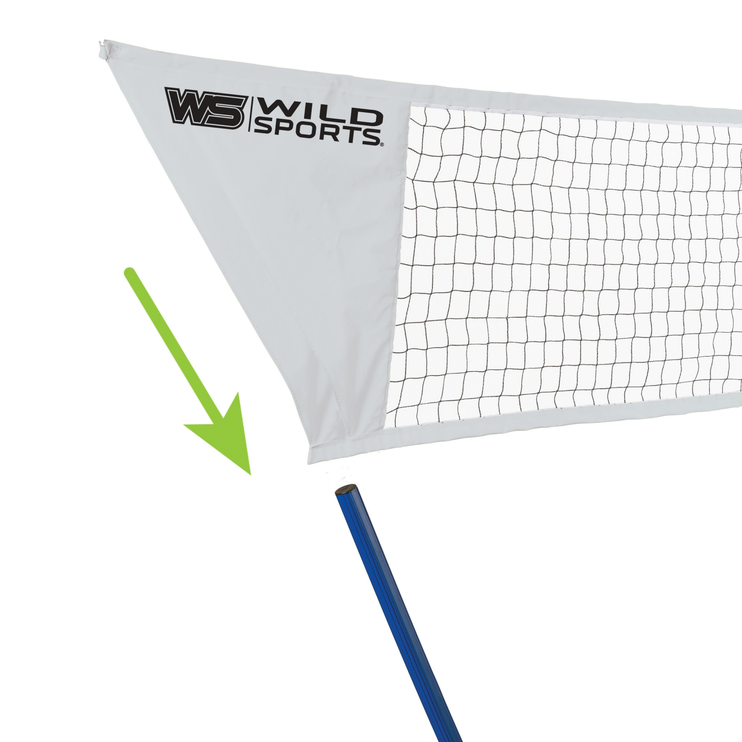 slide 1 of 4, EastPoint Sports Easy Setup Badminton Net Set 1in, 5 ft
