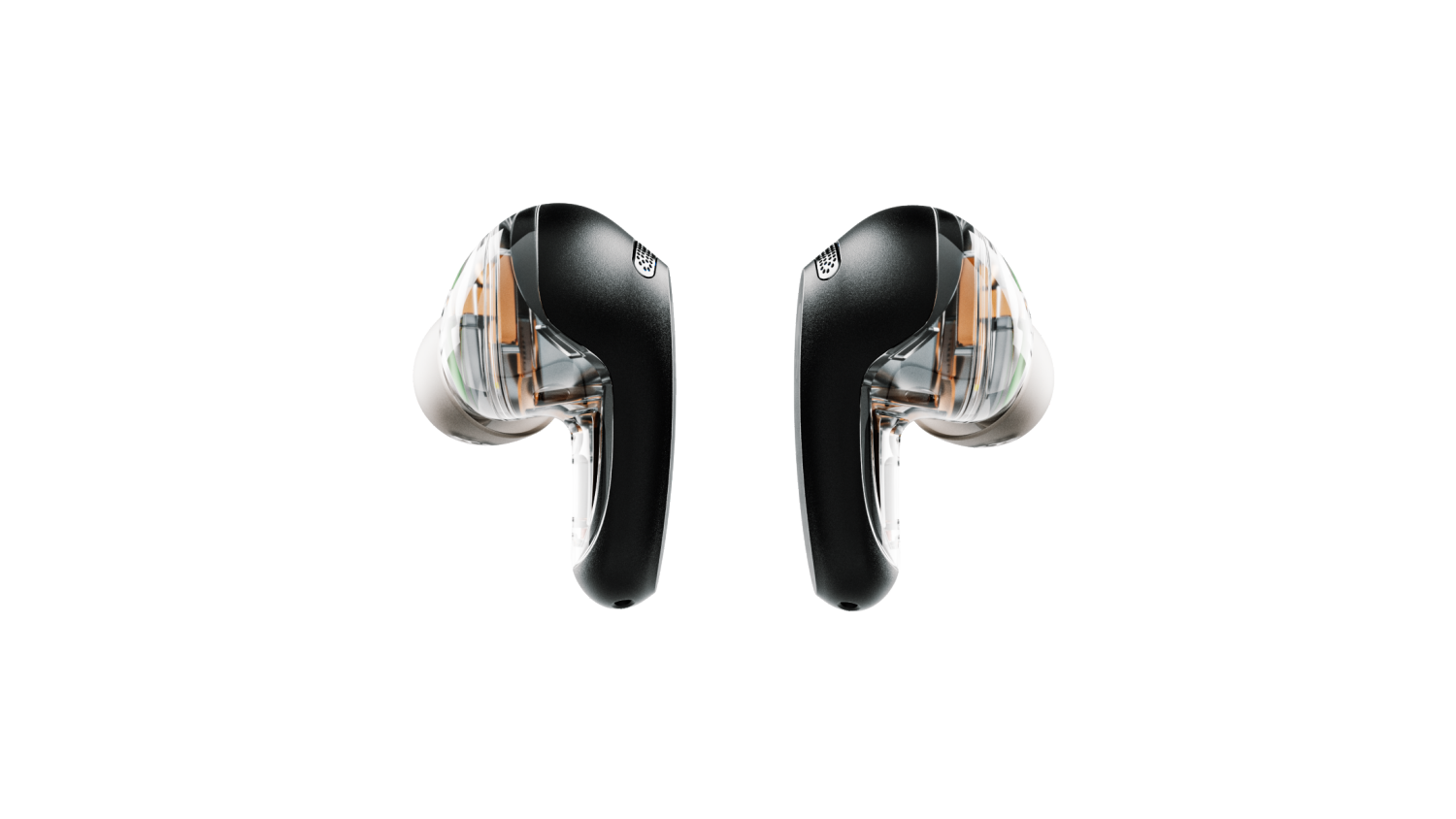 slide 4 of 4, Skullcandy Rail Anc True Black Earbuds 1 ea, 1 ct