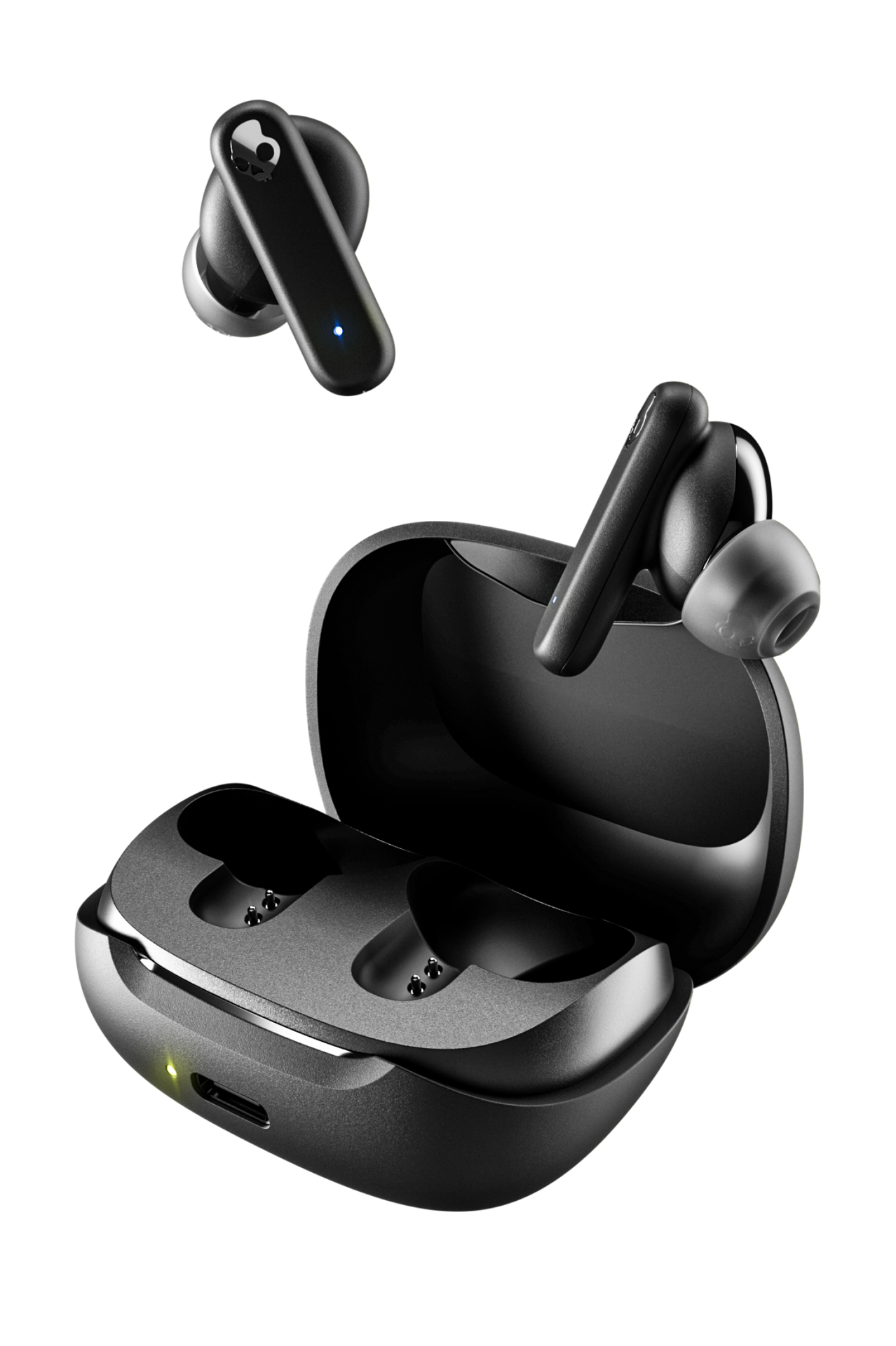 slide 1 of 3, Skullcandy Smokin Buds Black Earbuds 1 ea, 1 ct