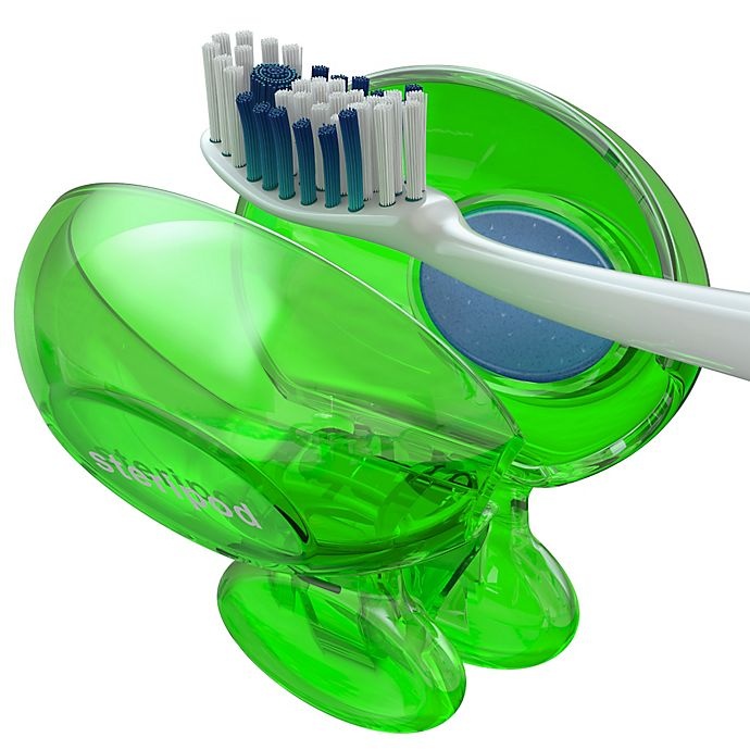 slide 3 of 4, Steripod 4-Pods Toothbrush Protectors, 1 ct