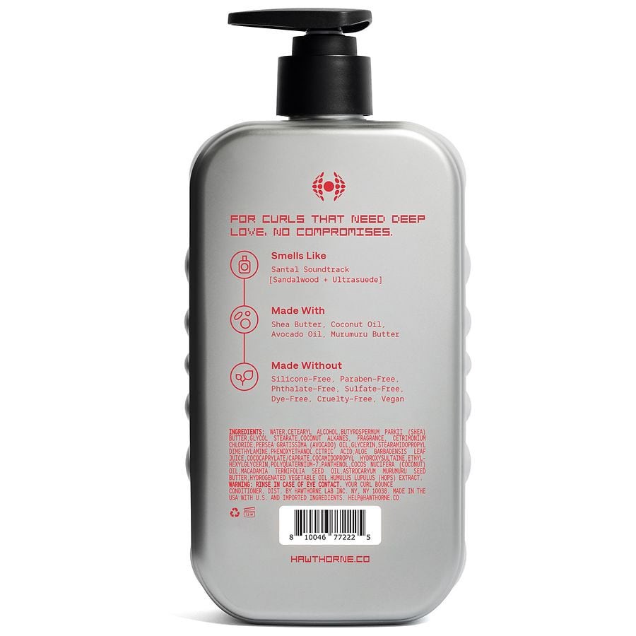 slide 2 of 2, Hawthorne Curl Bounce Santal Soundtrack Conditioner 16 fl oz, 16 fl oz