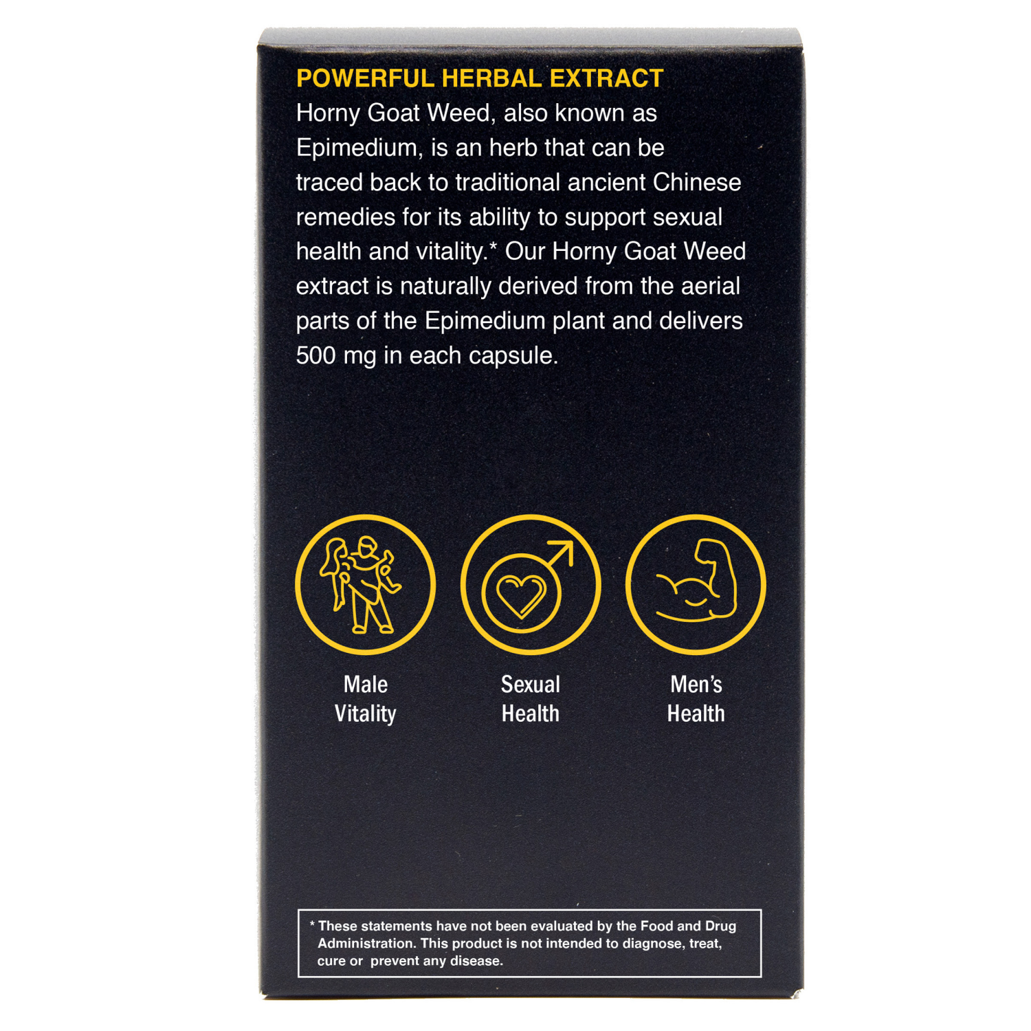 slide 3 of 4, Nugenix 500 Mg Horny Goat Weed 30 Capsules, 30 ct