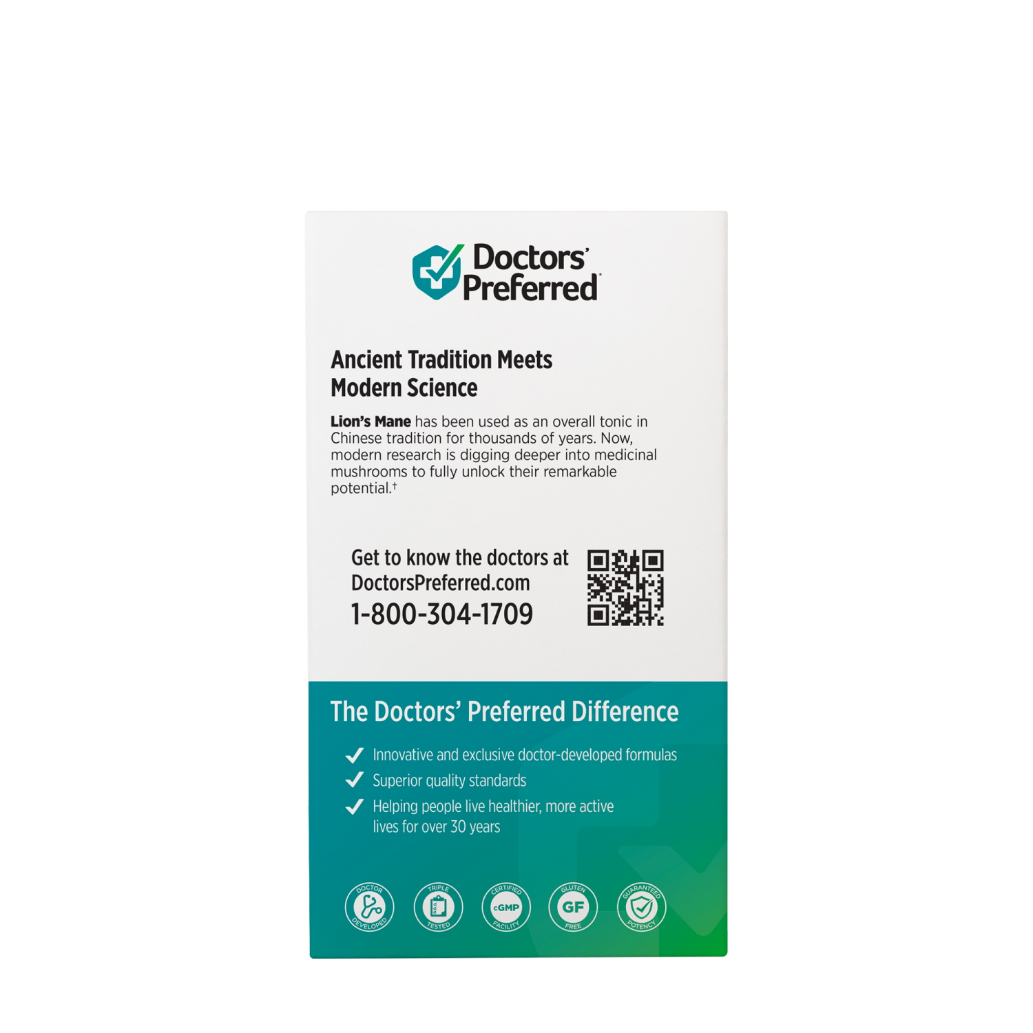 slide 2 of 7, Dr Preferred Lions Mane Vcap, 60 ct