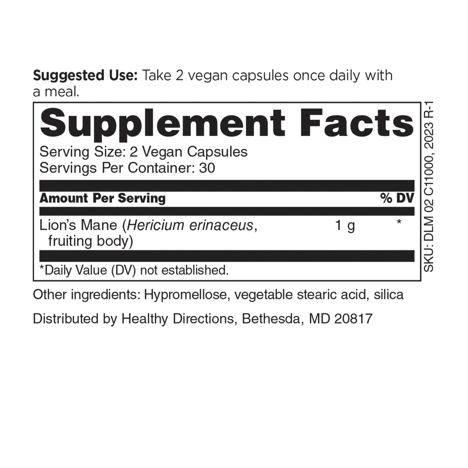 slide 3 of 7, Dr Preferred Lions Mane Vcap, 60 ct