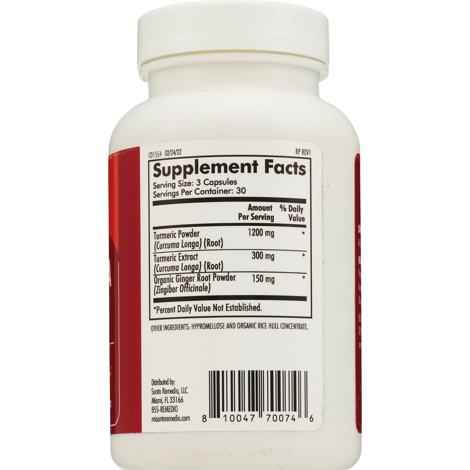 slide 3 of 3, NON BRAND Sr Turmeric 90Ct, 90 ct