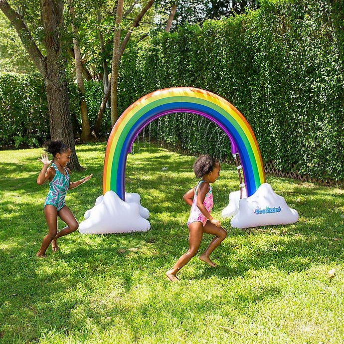 slide 3 of 4, PoolCandy Adult Giant Rainbow Sprinkler, 1 ct