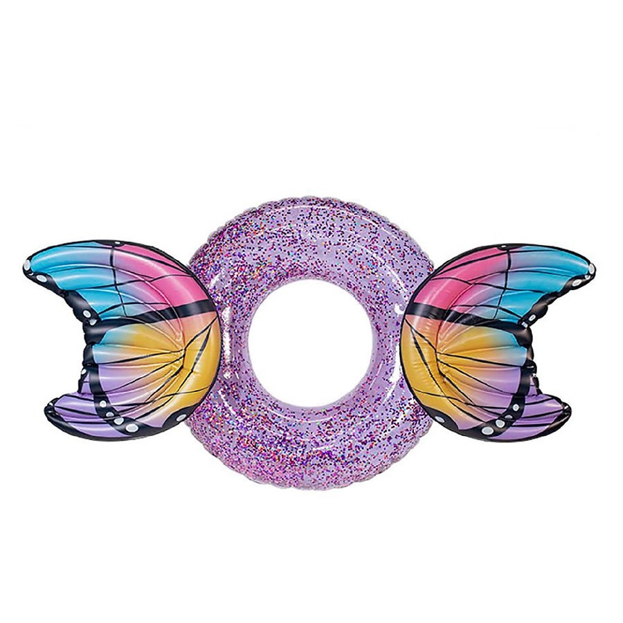 PoolCandy Glitter Butterfly Pool Tube 1 Ct | Shipt