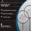 slide 2 of 21, EastPoint Sports 2-Player Badminton Racket Set, 1 ct