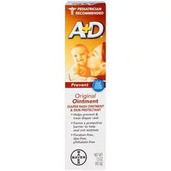 A+D Original Diaper Rash Ointment + Skin Protectant Ointment 1.5 oz