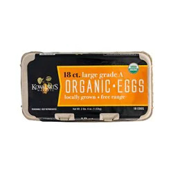 Kowalskis Locally Raised Organic Cage Free Large Eggs