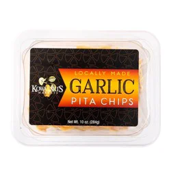 KWL GARLIC SALT PITA CHIPS