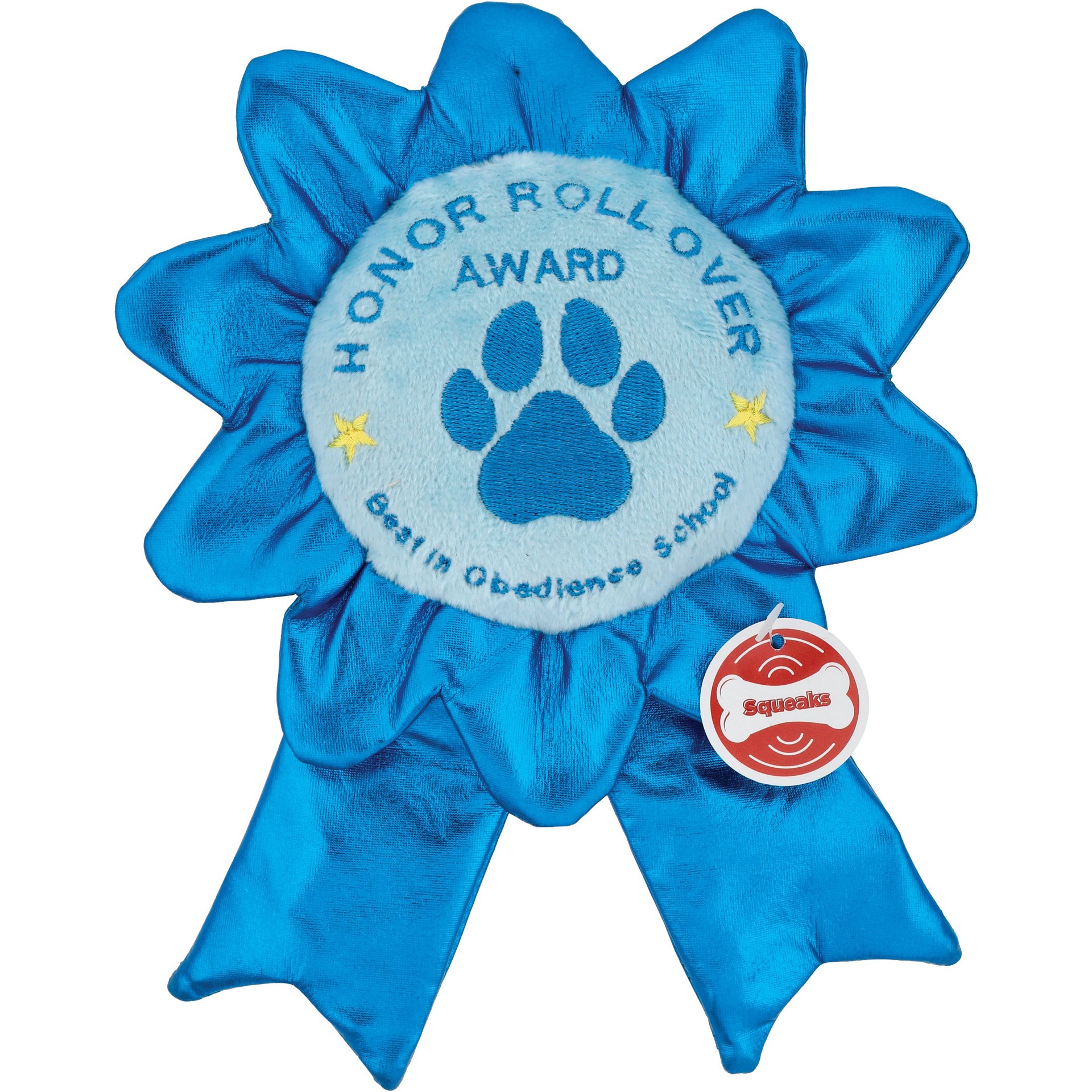 slide 1 of 1, Woof & Whiskers Plush Dog Toy - Award Ribbon, 1 ct
