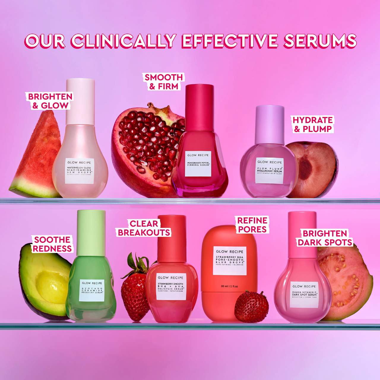slide 7 of 7, Glow Recipe Guava Vitamin C Dark Spot Brightening Treatment Serum 1 oz/ 30 mL, 1 oz/ 30 ml