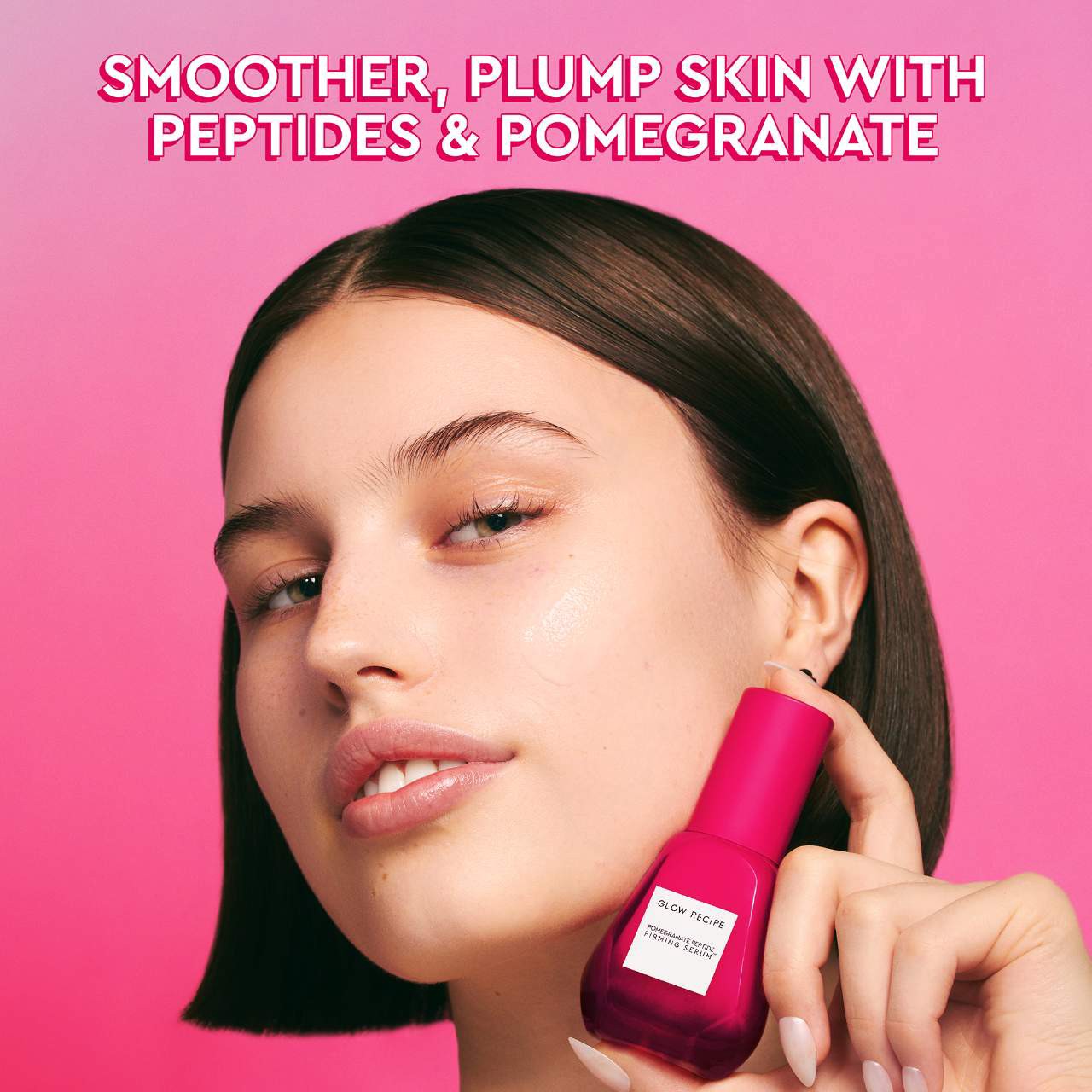 slide 5 of 6, Glow Recipe Pomegranate Peptide Firming Serum 1.01 oz / 30 mL, 1.01 oz / 30 ml