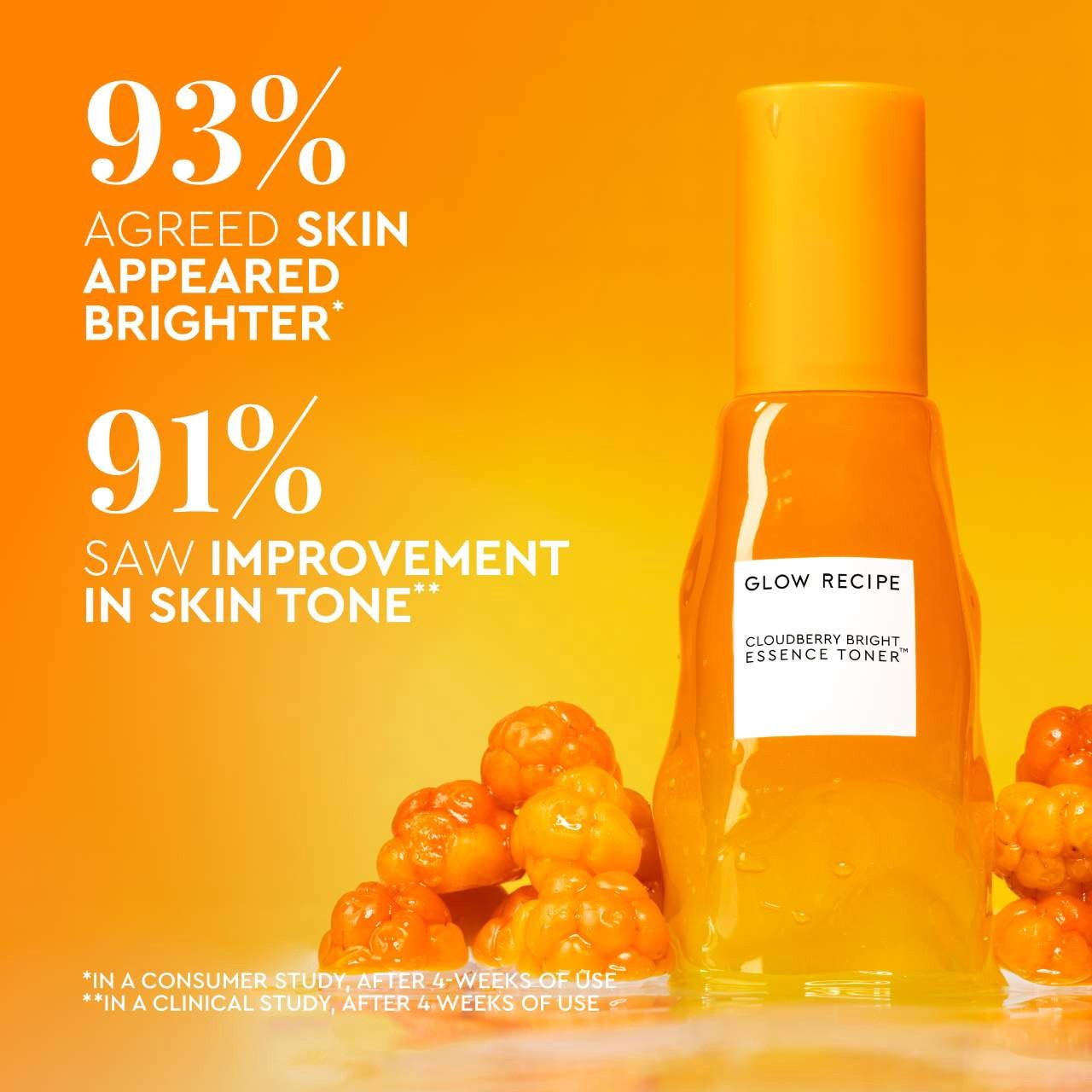 slide 2 of 7, Glow Recipe Cloudberry Bright Essence Toner™ 2.53 oz, 2.53 oz